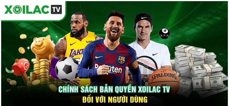 Chính sách về quyền tác giả của Xoilactv với người dùng